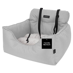 Nordic Paws Cozy DeLuxe Designer Bilsæde & Seng Beige Grå